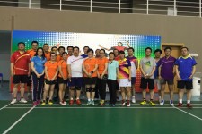 A Friendship Badminton Match Between Golone and MCC Tian Gong Group Corporation Limited Successfully