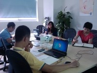 2012年9月6日环氧事业部部长杨蕾在上海慧新进行产品知识培训