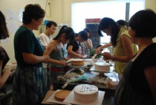 2011年8月天津总部DIY蛋糕